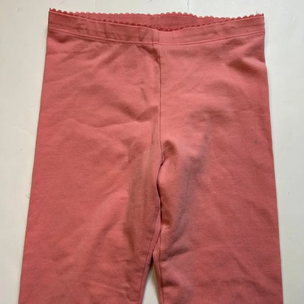 Tea Collection Girls Pink Leggings 7Y